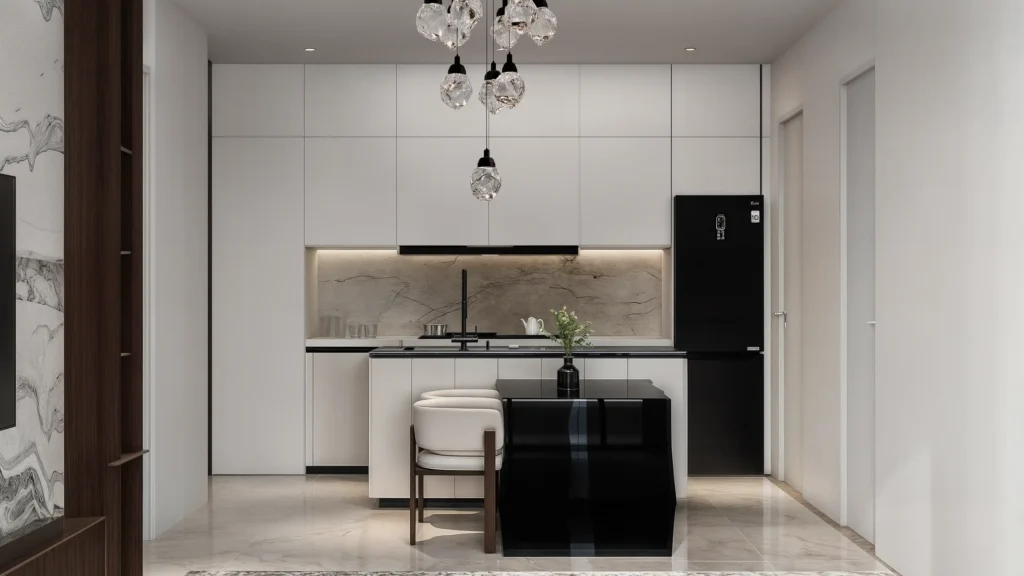 a-pandora apartments 2 bedroom kitchen